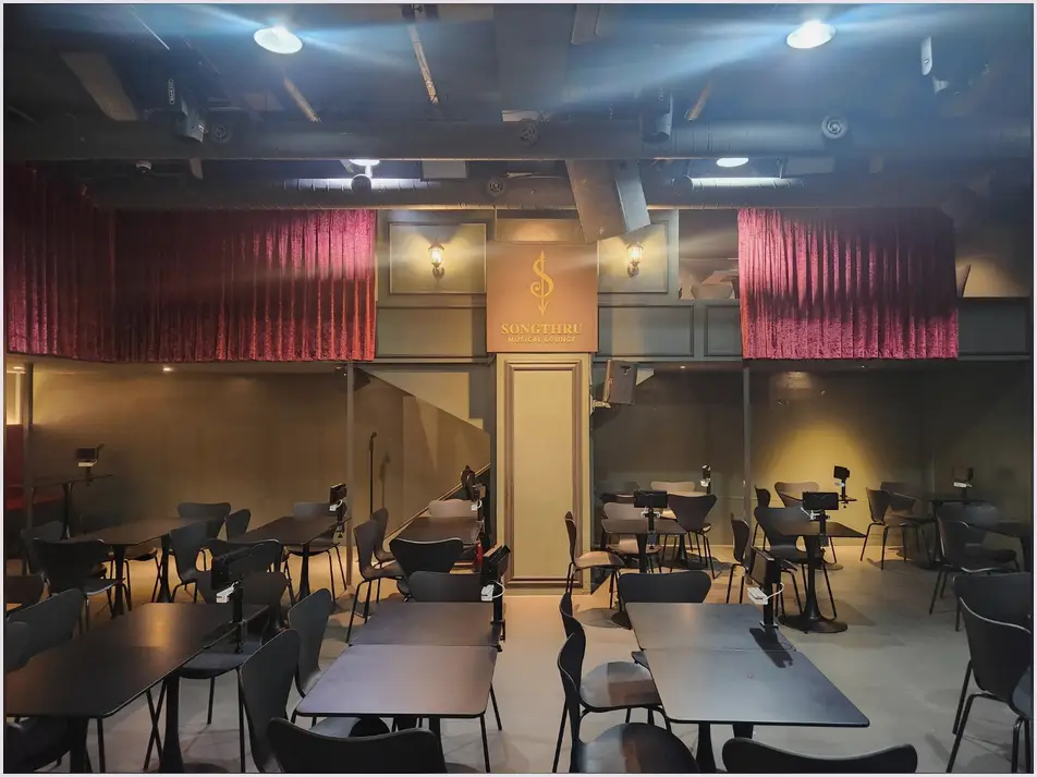 수지 바 인테리어 현장 사진 1